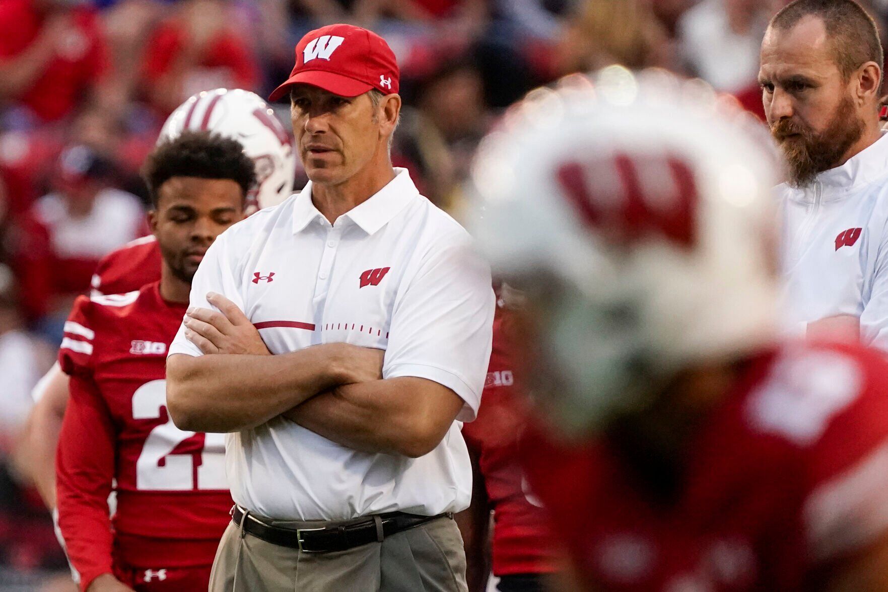 Illinois Saint Wisconsin football